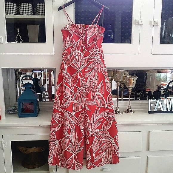 Favlux Tropical Floral Print Jumpsuit - Picture 3 of 8